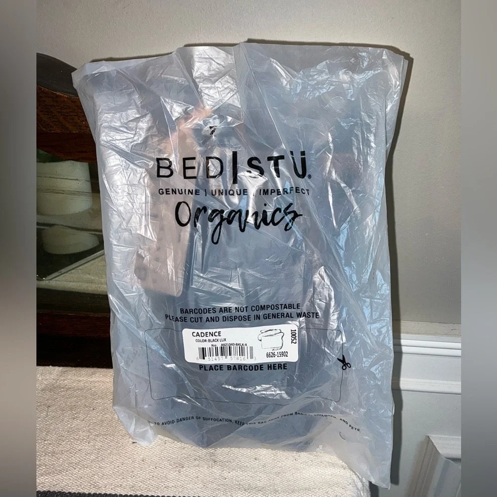 NWT Bed Stu Leather Cadence Wallet Wristlet Crossbody Bag Black Lux MSRP 175 - Picture 14 of 15